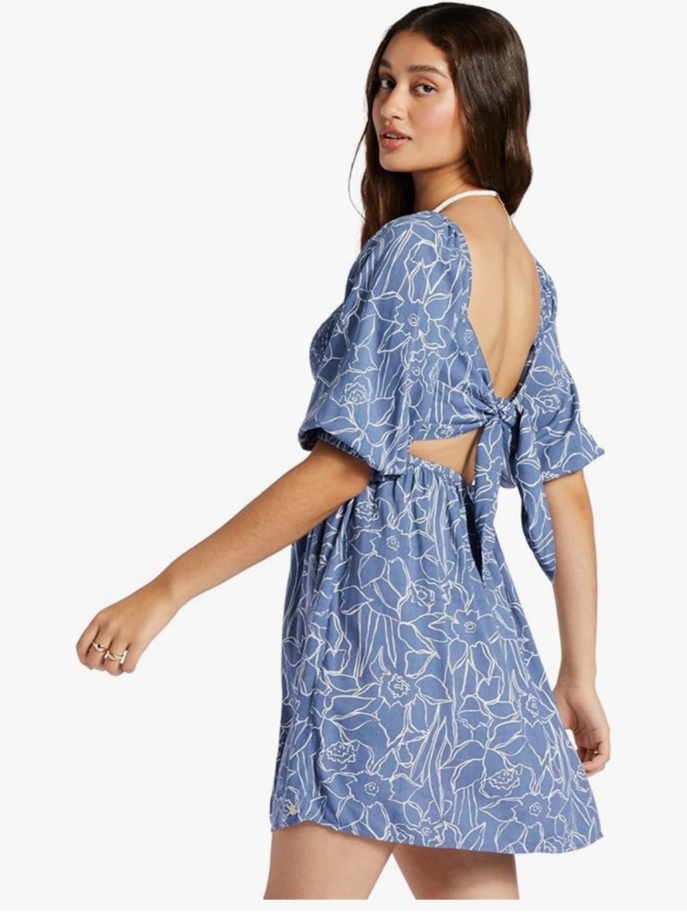 Roxy Women's satin sand mini dress, casual dress